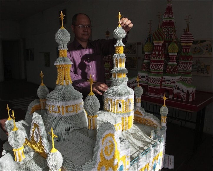 Собор из оригами