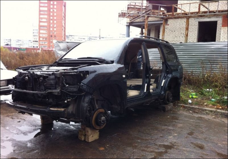 Разобрали за ночь