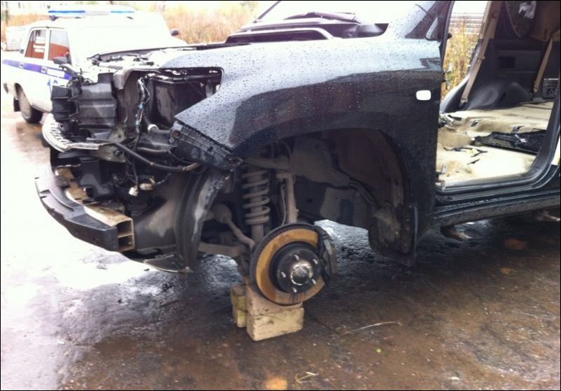 Разобрали за ночь