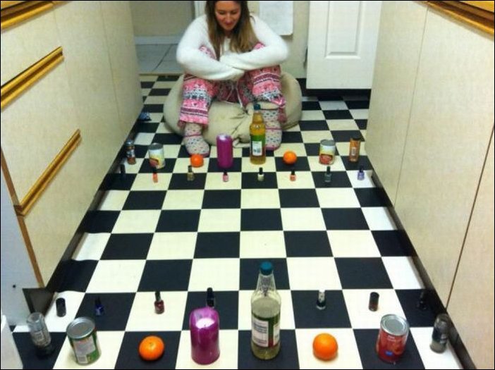 Почесал тыковку, сработала смекалка