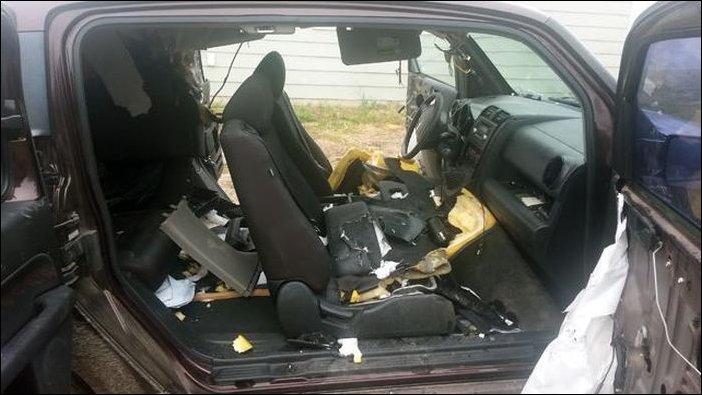 Медведи съели Хонду