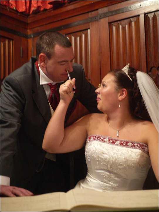 Прикольные свадебные фотографии