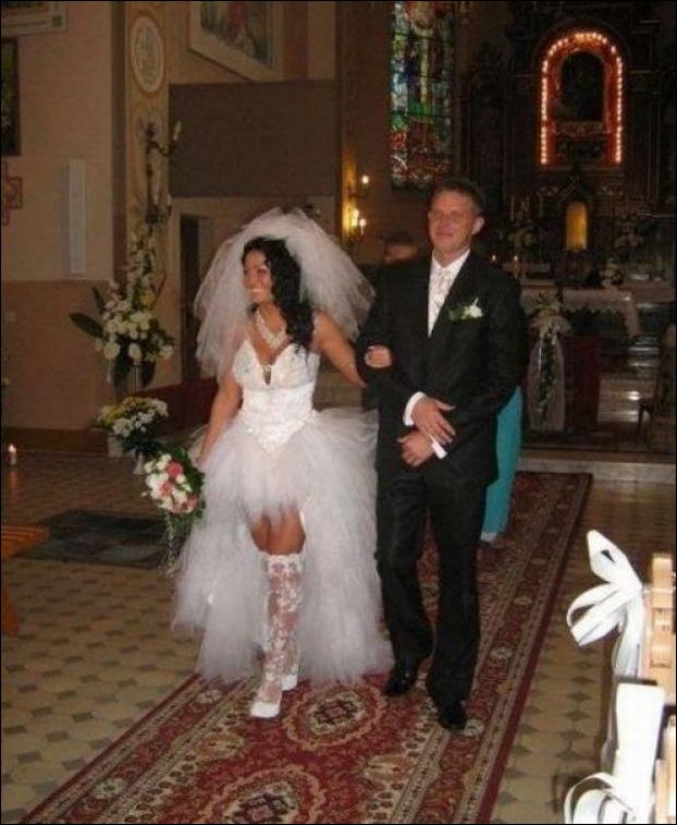 Прикольные свадебные фотографии