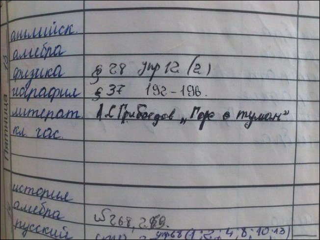 Прикольные надписи и объявления