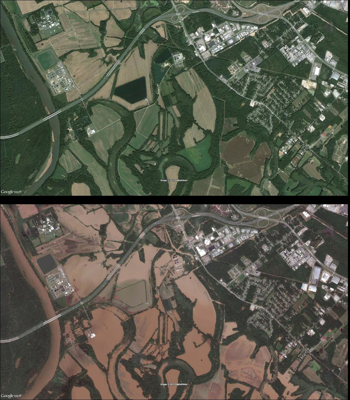 Наводнение в Южной Каролине