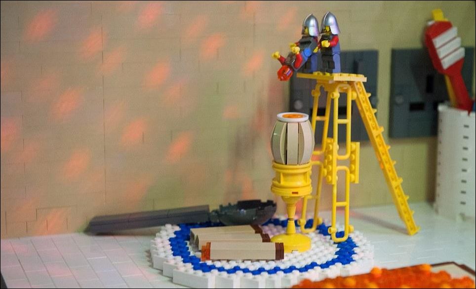 Прицеп-караван из лего