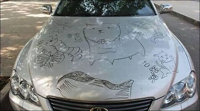 Подборка автомобильной мести