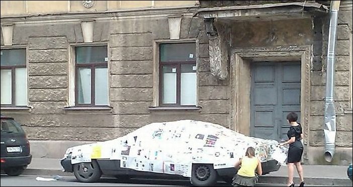 Подборка автомобильной мести