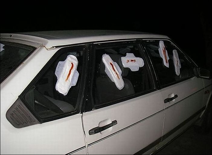 Подборка автомобильной мести