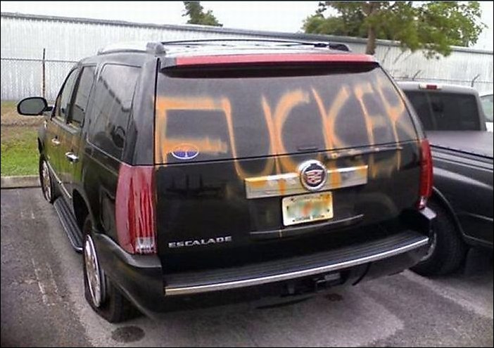 Подборка автомобильной мести