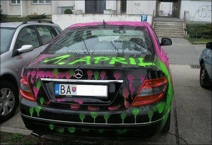 Подборка автомобильной мести