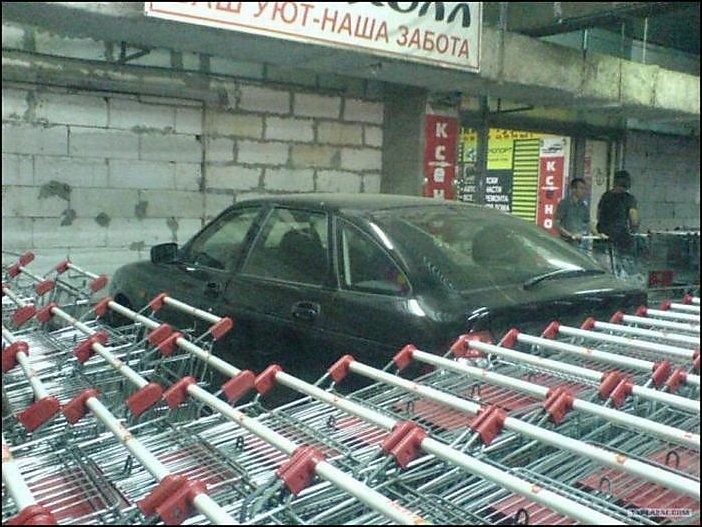 Подборка автомобильной мести