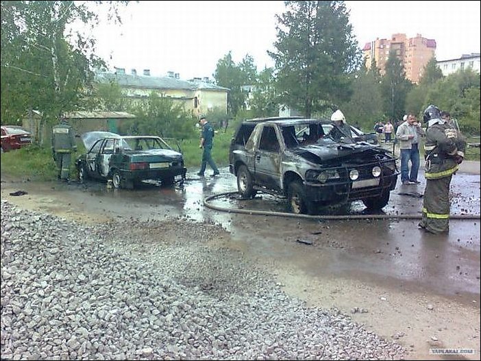 Подборка автомобильной мести