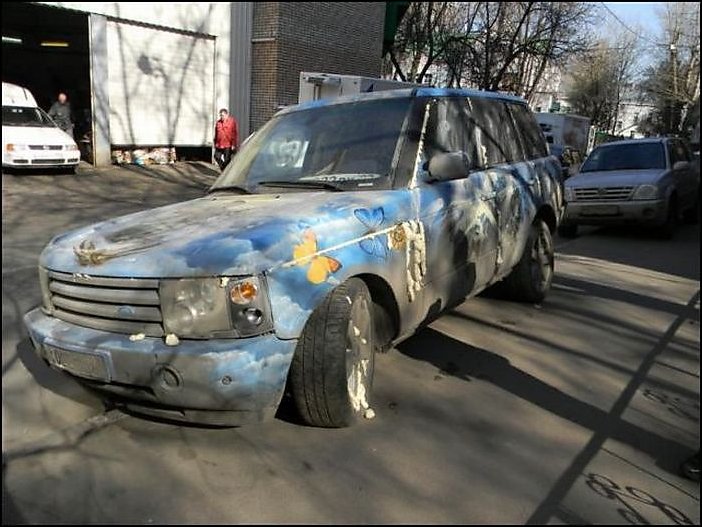 Подборка автомобильной мести