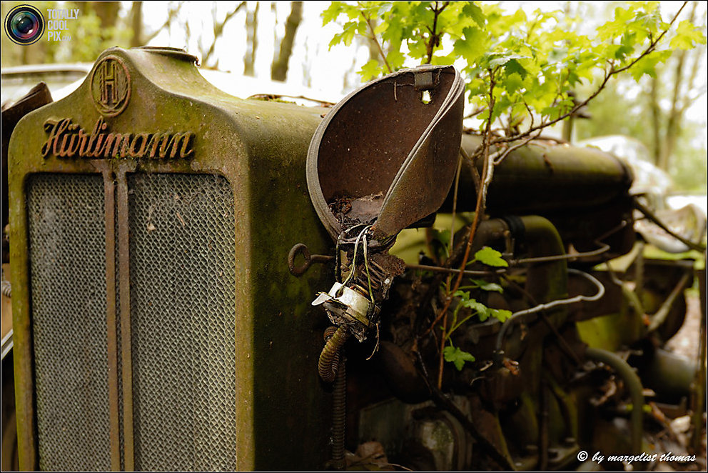 Кладбище ретро-автомобилей