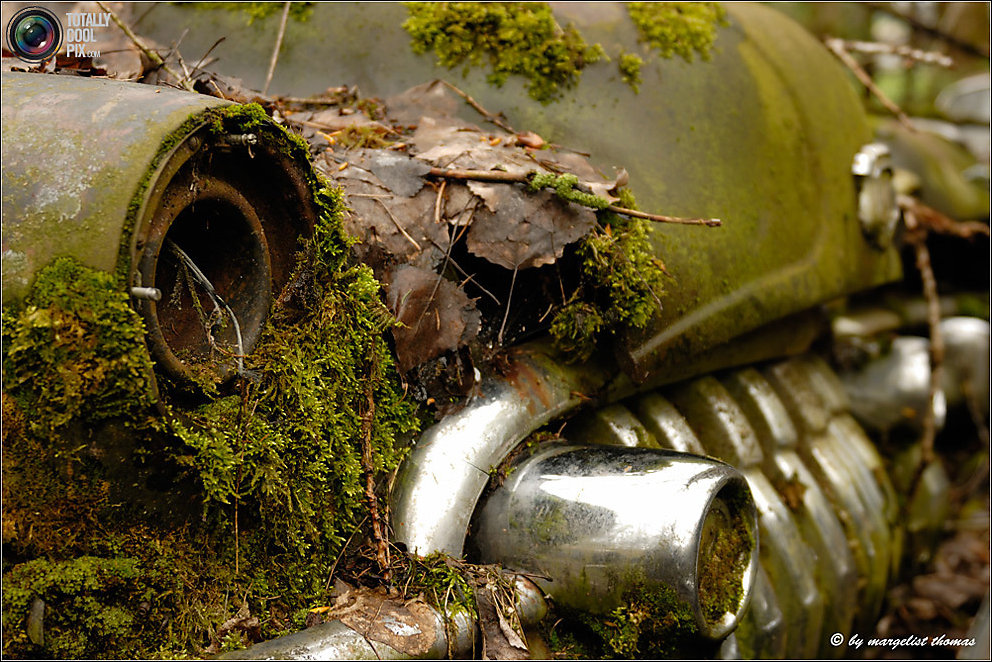 Кладбище ретро-автомобилей