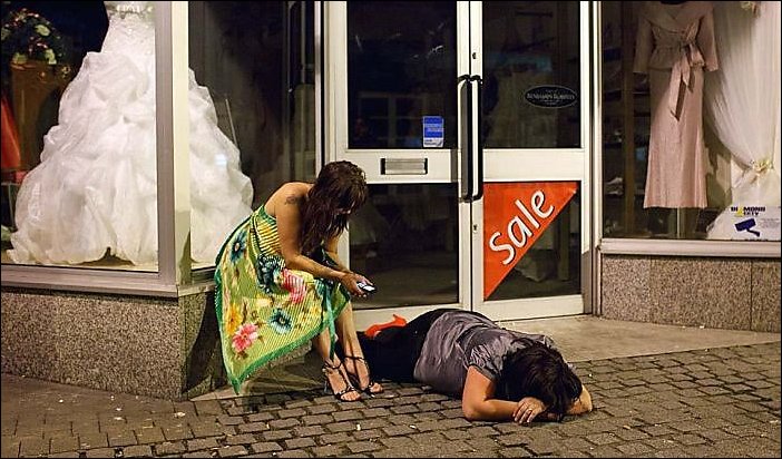 Пьяные выходные в Великобритании