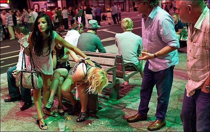 Пьяные выходные в Великобритании