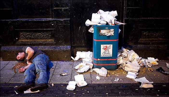 Пьяные выходные в Великобритании