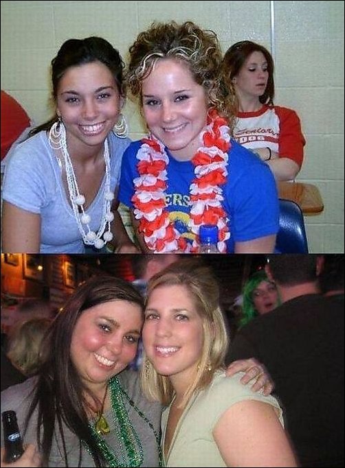 Девушки, которые потолстели