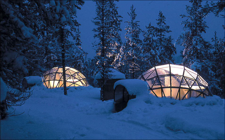 Стеклянные иглу