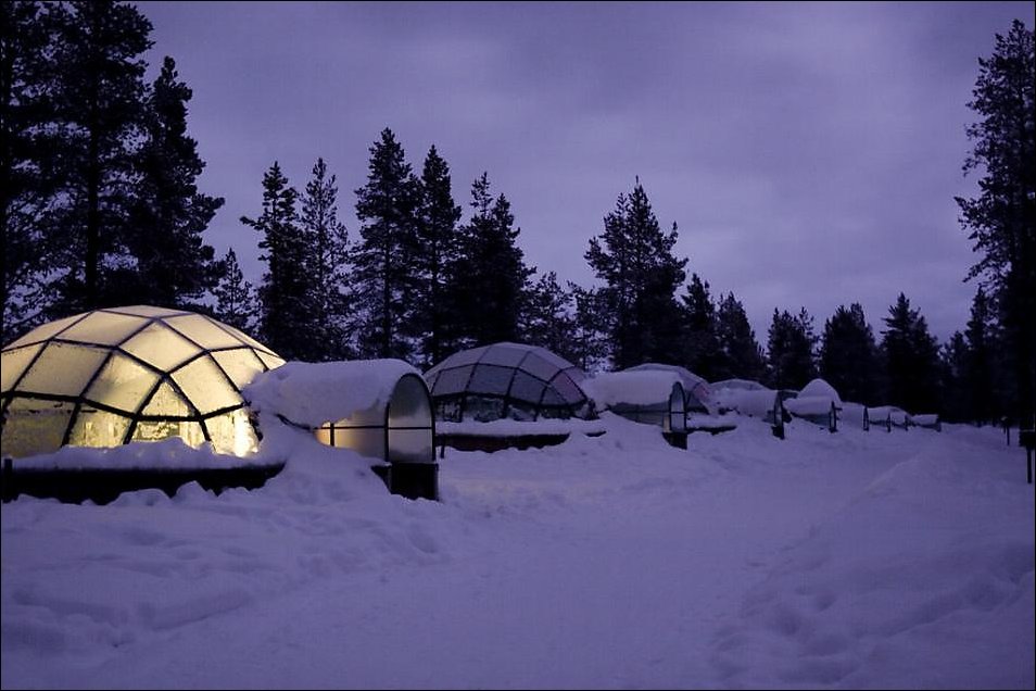 Стеклянные иглу