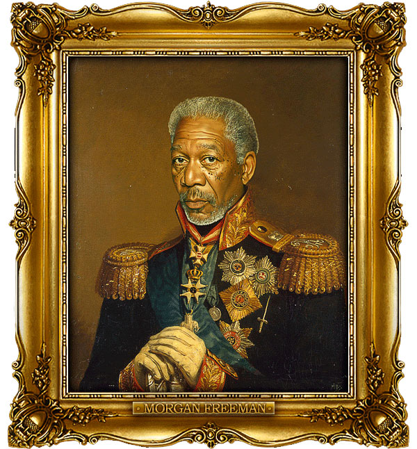 Иностранные знаменитости в образе русских генералов - участников войны 1812 года