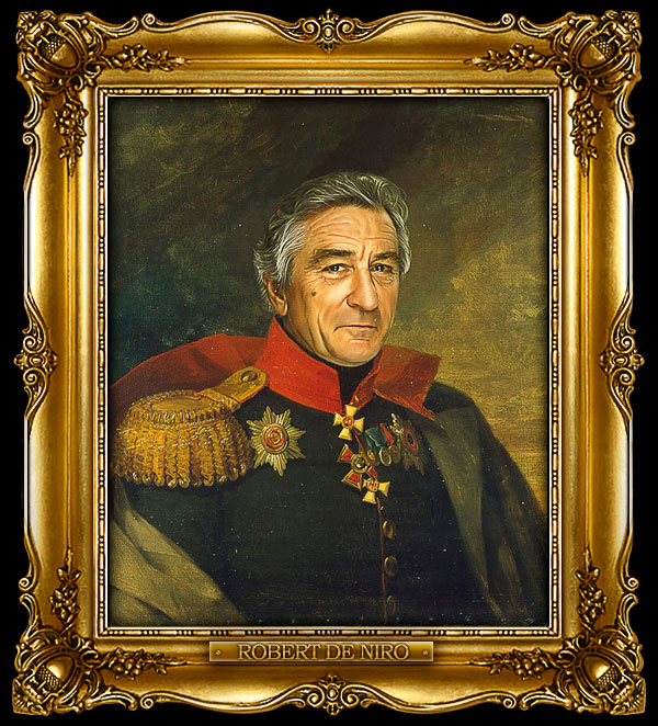 Иностранные знаменитости в образе русских генералов - участников войны 1812 года