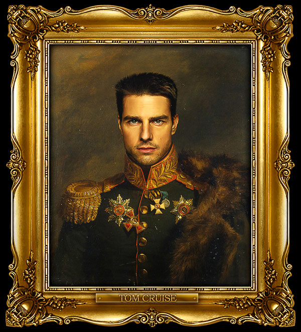 Иностранные знаменитости в образе русских генералов - участников войны 1812 года