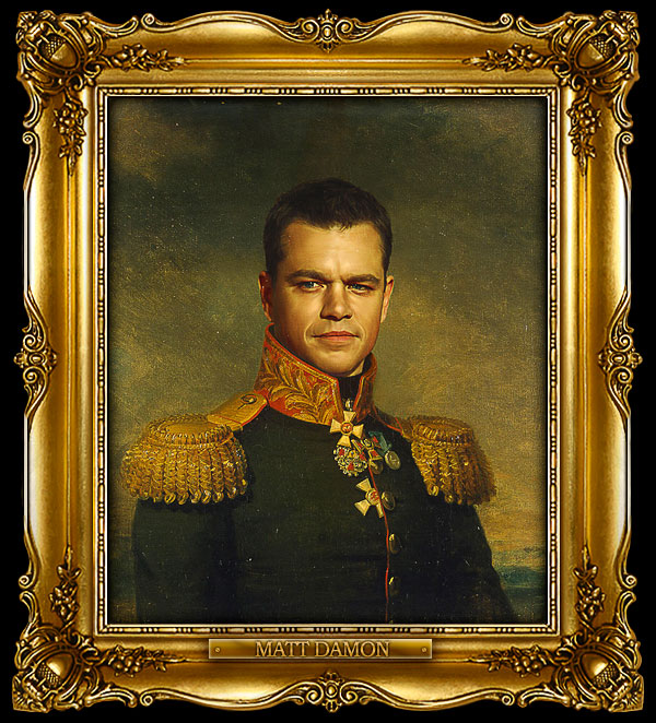 Иностранные знаменитости в образе русских генералов - участников войны 1812 года