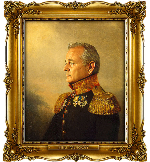 Иностранные знаменитости в образе русских генералов - участников войны 1812 года