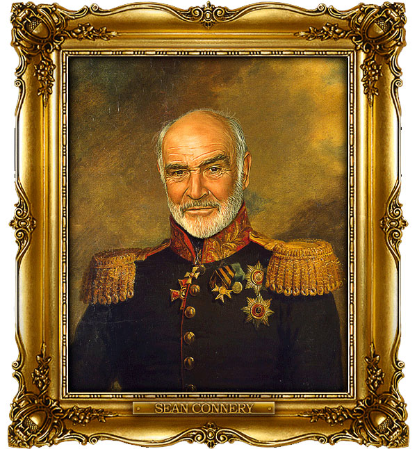 Иностранные знаменитости в образе русских генералов - участников войны 1812 года