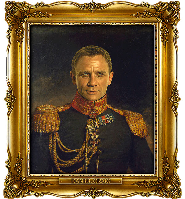 Иностранные знаменитости в образе русских генералов - участников войны 1812 года