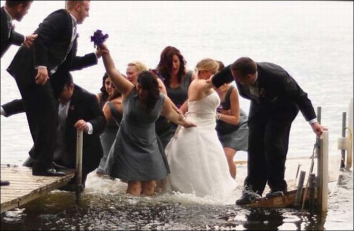 Неудачная свадебная фотосессия