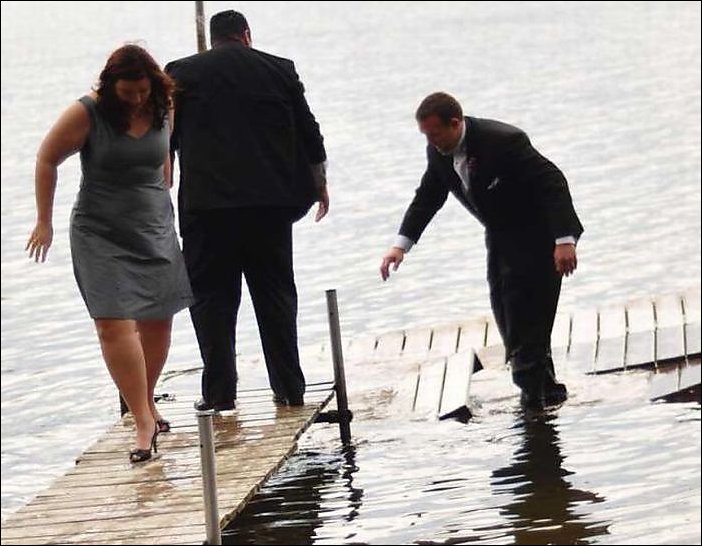 Неудачная свадебная фотосессия