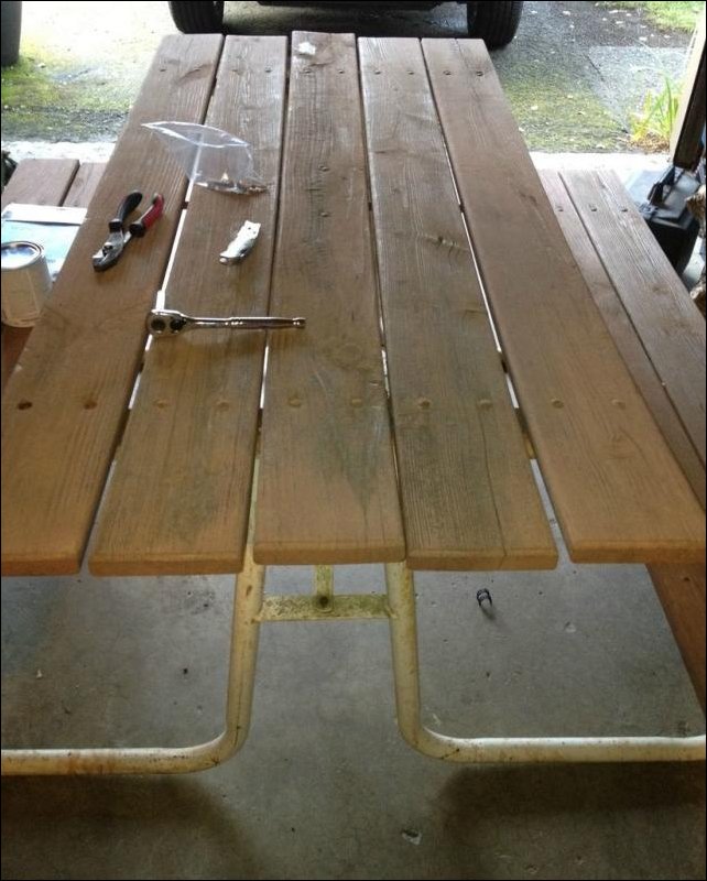 Дачный столик