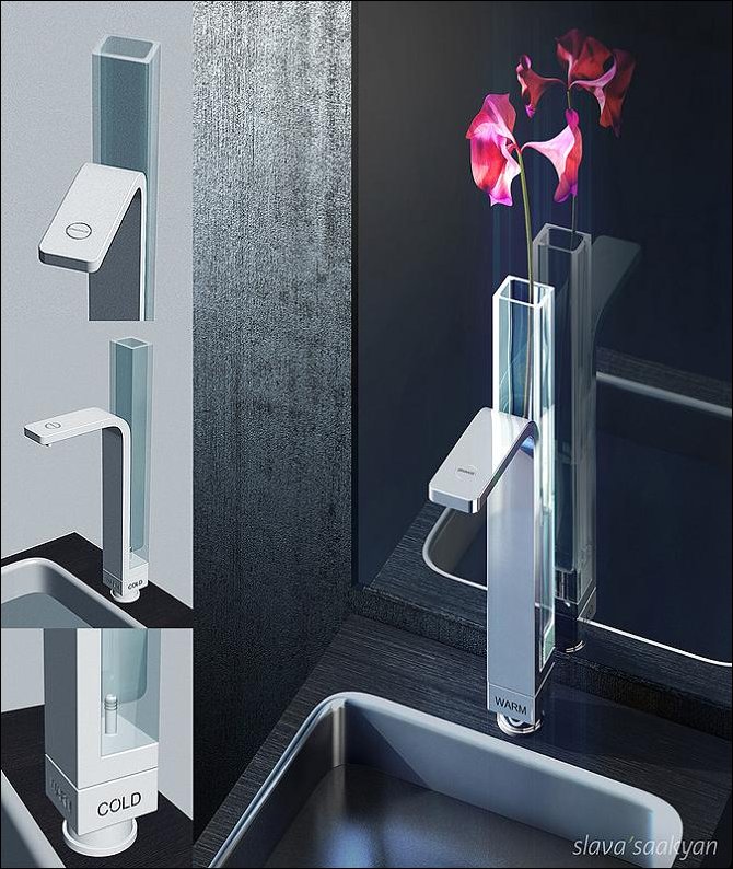 Креативные смесители