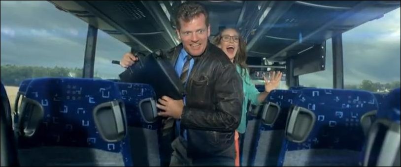 Реклама датской автобусной компании