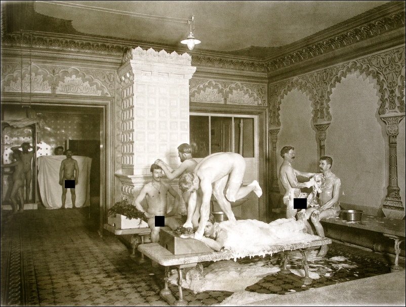 Старинные бани