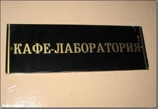 Прикольные надписи и объявления