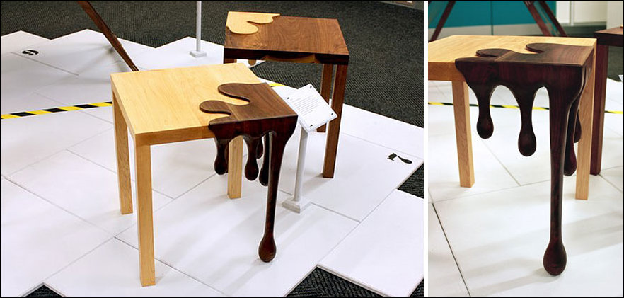 Необычный дизайн стола