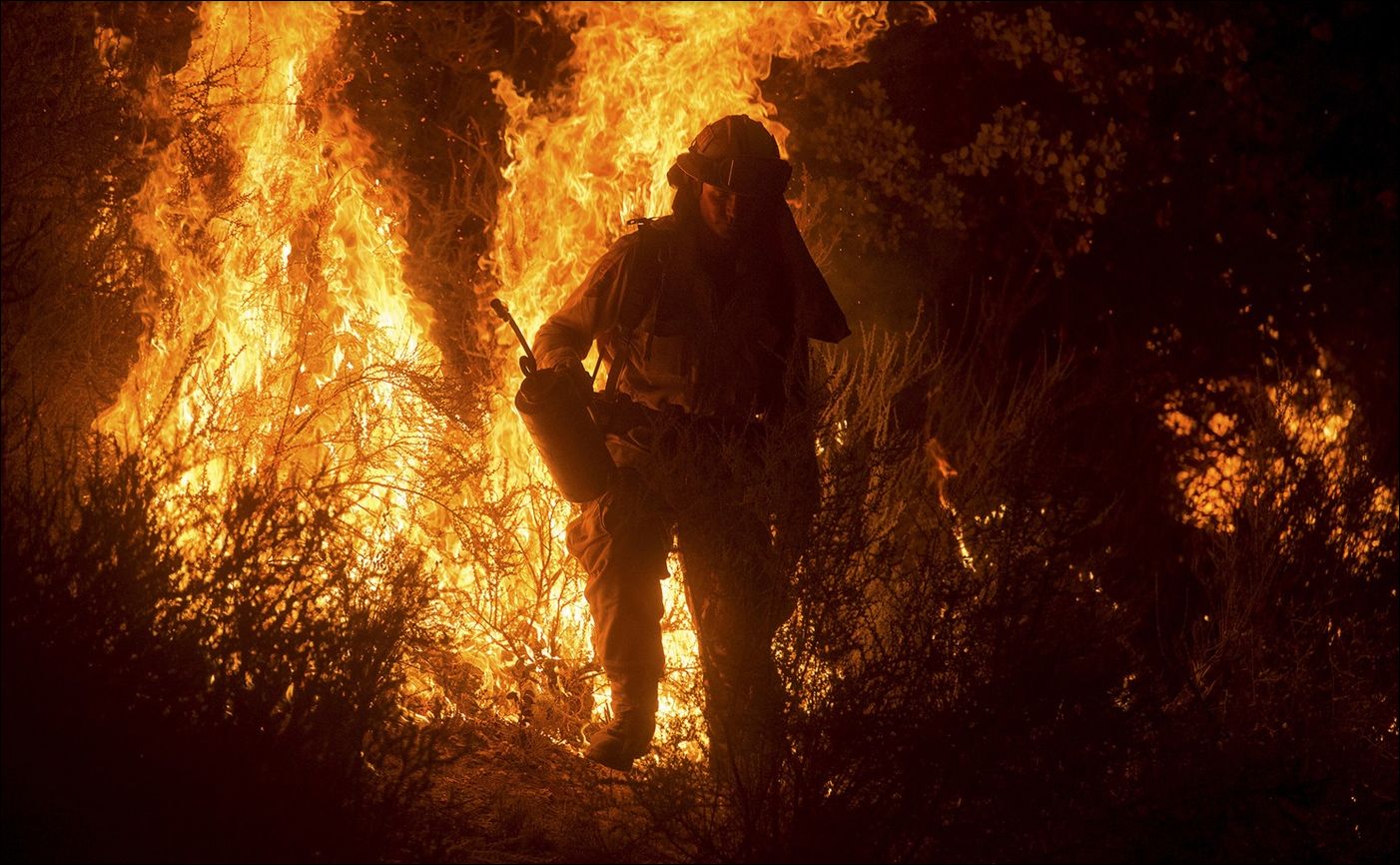 Лесные пожары в Калифорнии