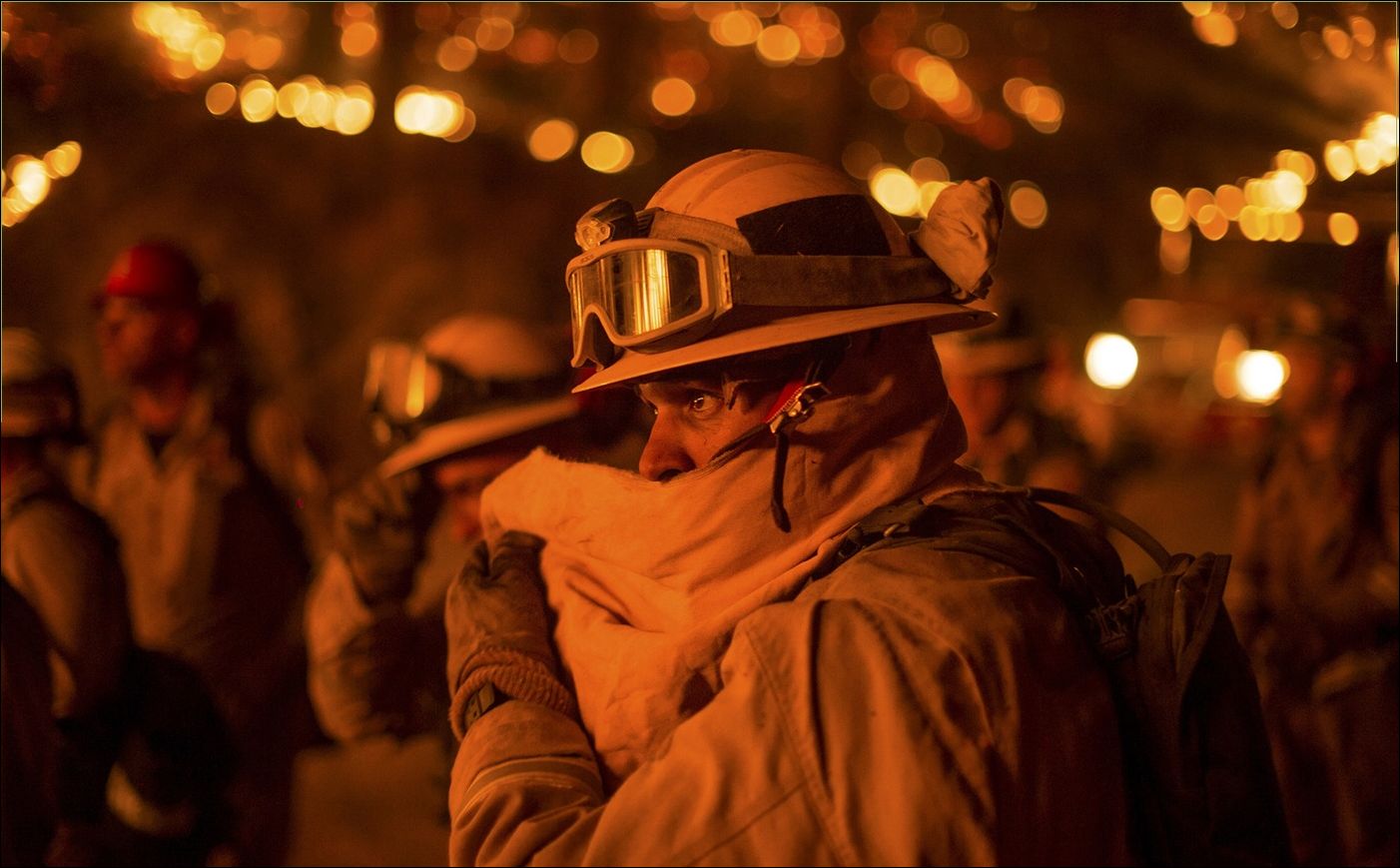 Лесные пожары в Калифорнии