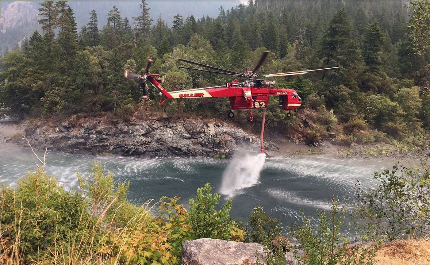 Лесные пожары в Калифорнии
