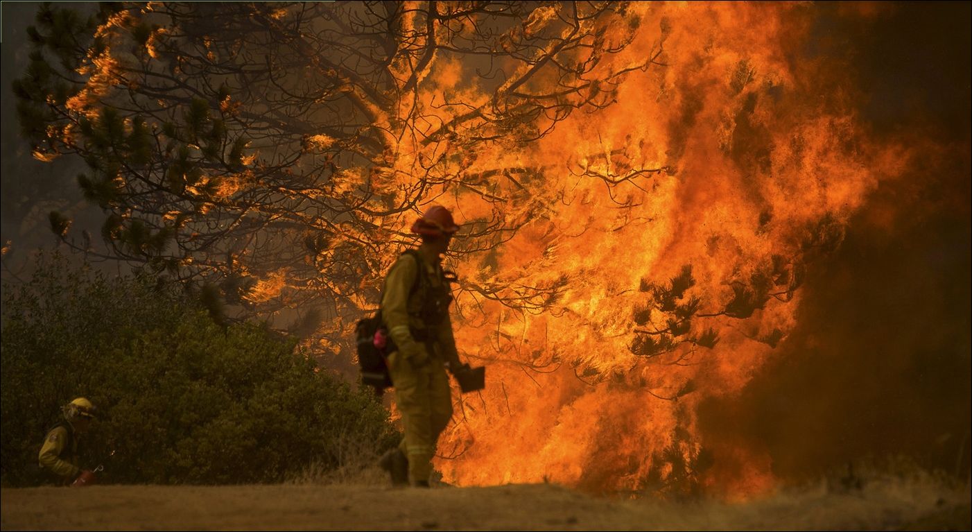 Лесные пожары в Калифорнии