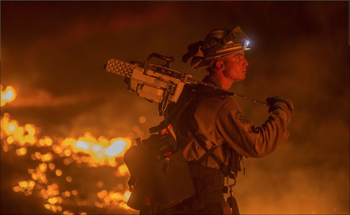 Лесные пожары в Калифорнии