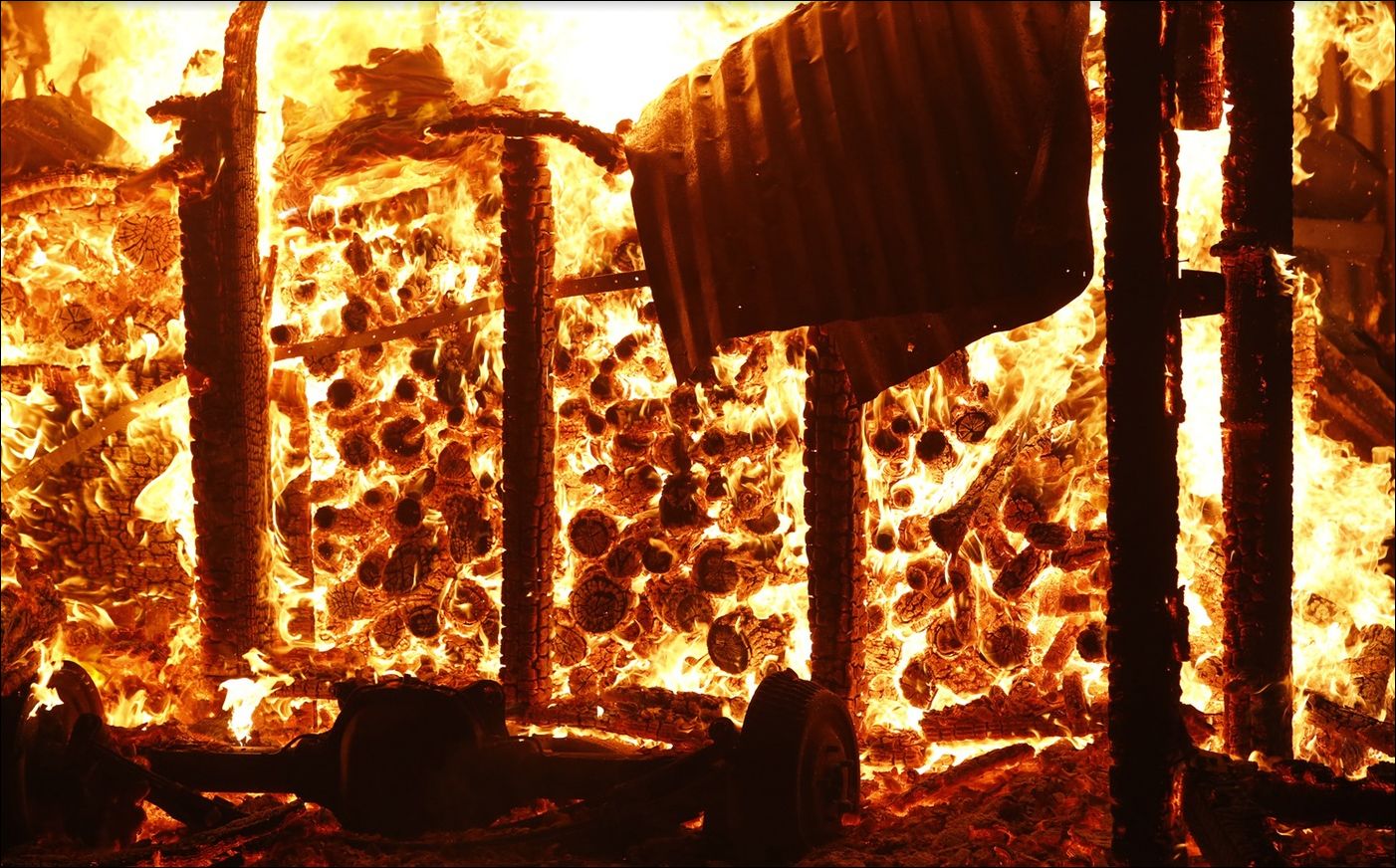 Лесные пожары в Калифорнии