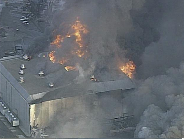 пожар на Universal Studios