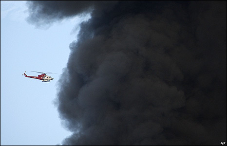 пожар на Universal Studios