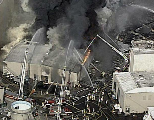 пожар на Universal Studios